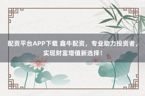 配资平台APP下载 鑫牛配资，专业助力投资者，实现财富增值新选择！