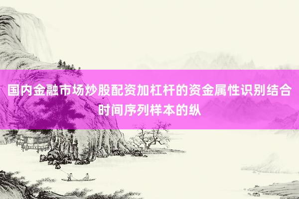 国内金融市场炒股配资加杠杆的资金属性识别结合时间序列样本的纵